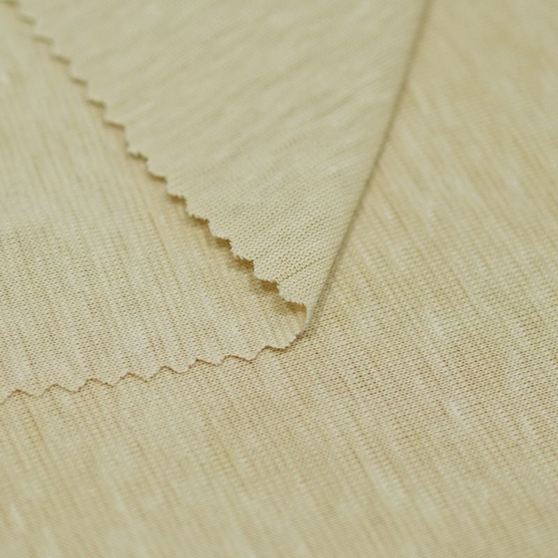 180GSM Linen Cotton Knitted Fabric