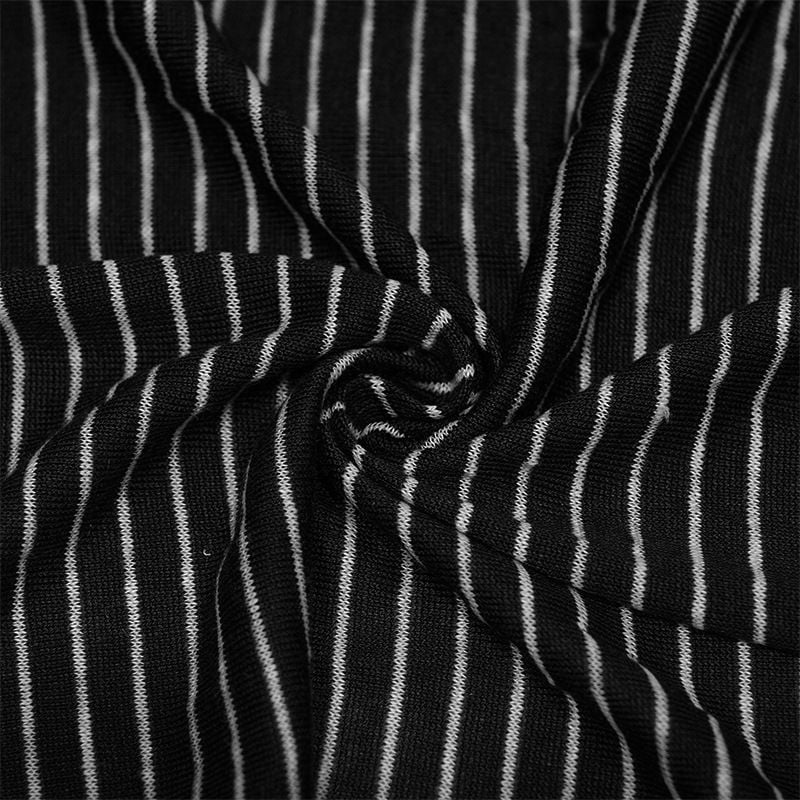 180GSM Striped Knitted Linen Rayon Blend Fabric For Spring Summer Autumn T Shirts Dresses Loungewear