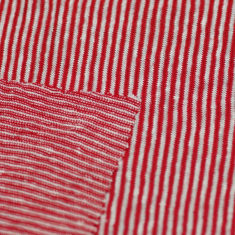 180GSM Thin Stripe Linen Viscose Fabric