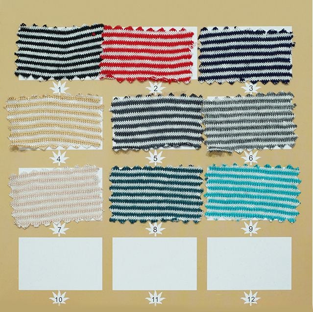 180GSM Thin Stripe Linen Viscose Fabric
