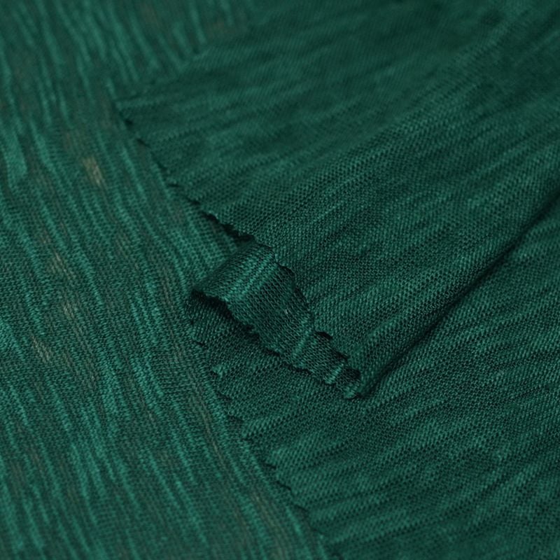 190GSM 100% Pure Linen Knitted Fabric