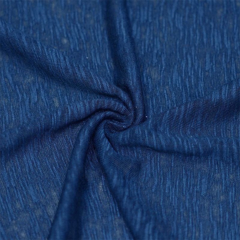 190GSM 100% Pure Linen Knitted Fabric