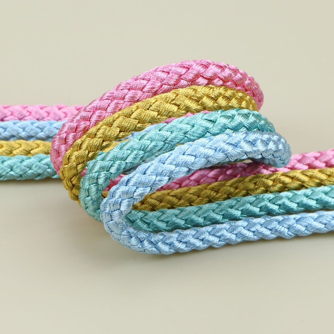 1-12mm Woven Dragon Scale Cord For Chinese Knot Gift Box DIY