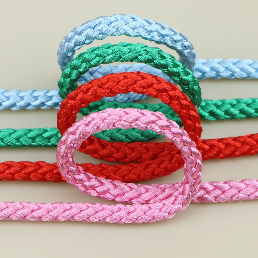 1-12mm Woven Dragon Scale Cord For Chinese Knot Gift Box DIY