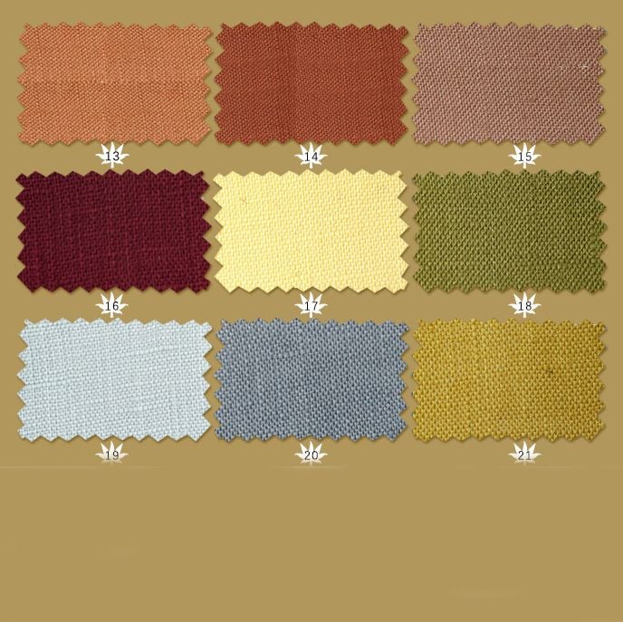 200g Pure Linen Woven Fabric For Womens Shirts Pants Dresses