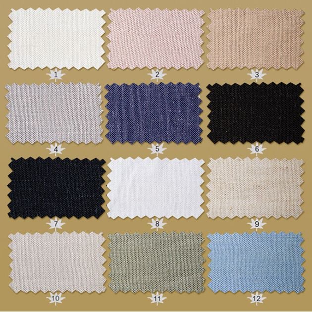 210GSM Woven Linen Fabric For Women's Shirts Suits Dresses