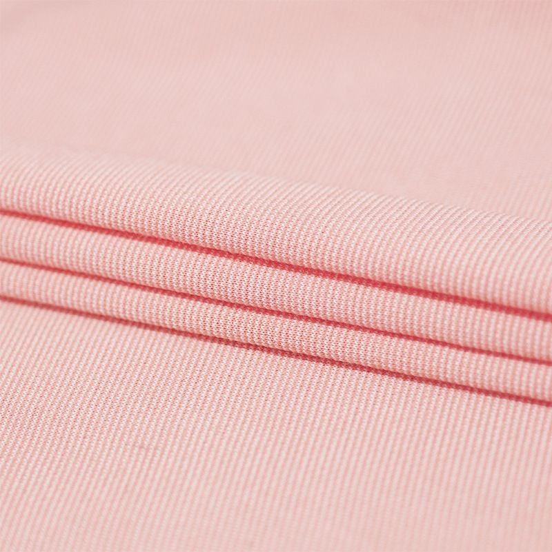 230GSM Knitted Ramie Blend Fabric For Trendy Short Long Sleeve Dresses