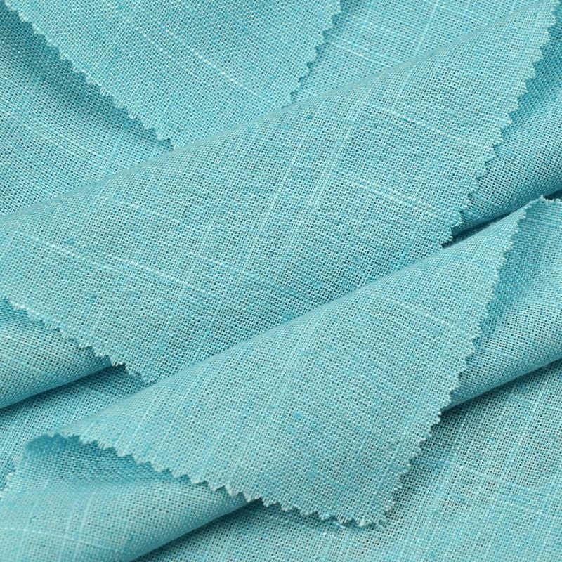 240g Linen Slub Fabric For Womens Autumn Cardigan Shirts