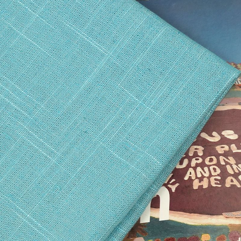 240g Linen Slub Fabric For Womens Autumn Cardigan Shirts