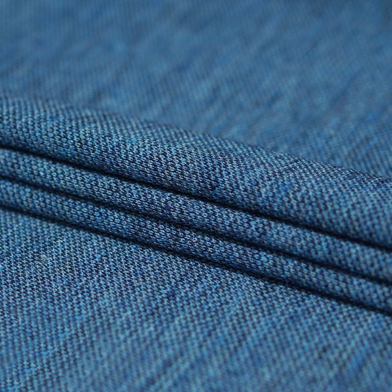 260GSM Linen Polyester Knitted Fabric For Autumn Jacket