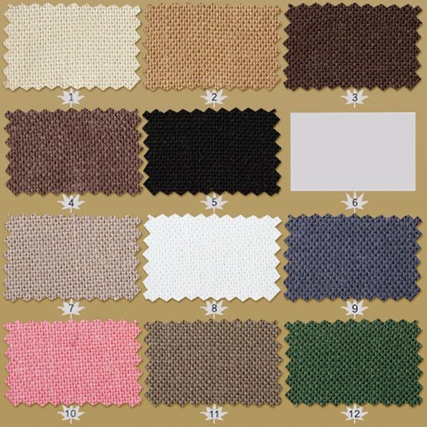 310GSM Woven Plain Linen Viscose Fabric for Women's Autumn Winter Dresses color