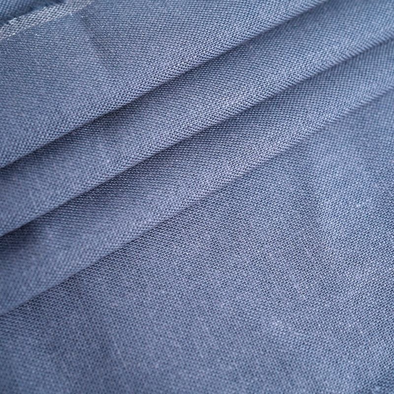 310GSM Woven Plain Linen Viscose Fabric for Women's Autumn Winter Dresses color