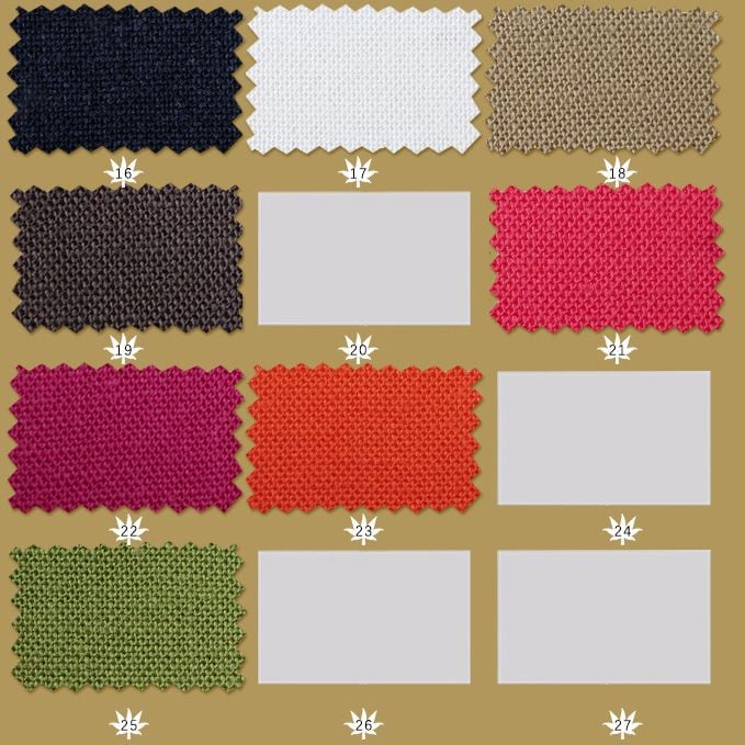 310GSM Woven Plain Linen Viscose Fabric for Women's Autumn Winter Dresses color