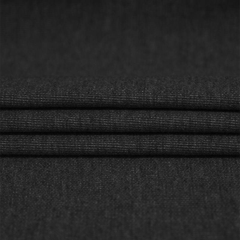 350GSM Linen Cotton Knitted Fabric For Autumn Winter Hoodie Jacket