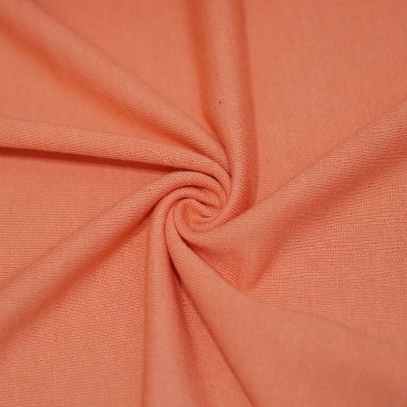 350GSM Linen Cotton Knitted Fabric For Autumn Winter Hoodie Jacket