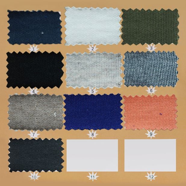 350GSM Linen Cotton Knitted Fabric For Autumn Winter Hoodie Jacket