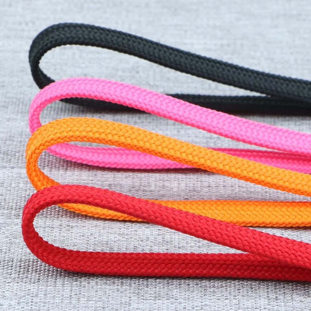 3-12mm 32 Spun Polyester Flat Drawstring For Shoe Hat