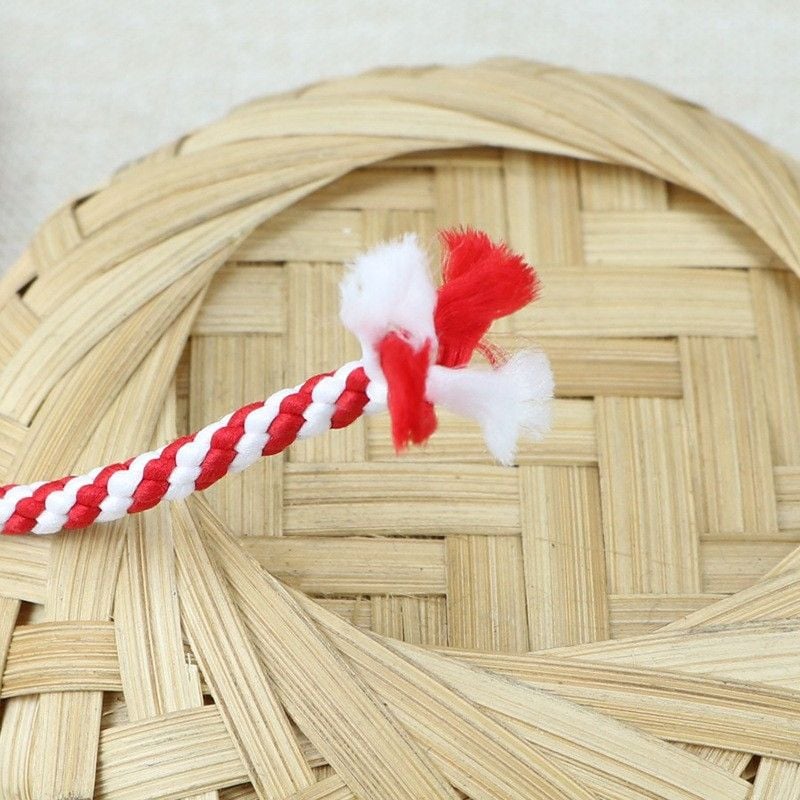3-12mm 8 Spun Striped Polyester Cord For Shoe Hat