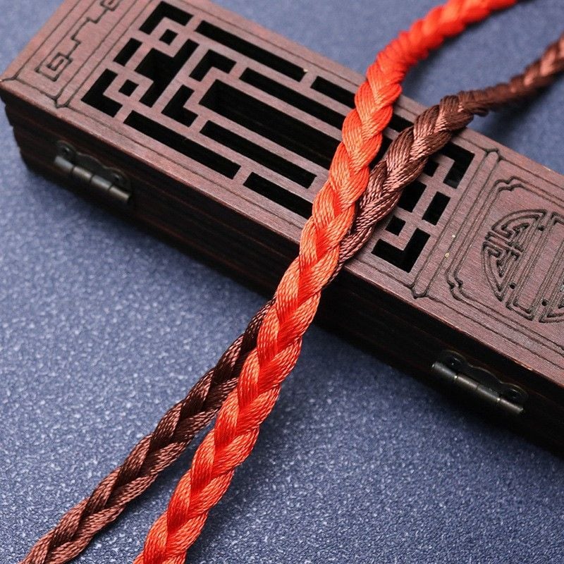 3mm 5mm Shiny 3 Strand Polyester Drawstring For Hoodie