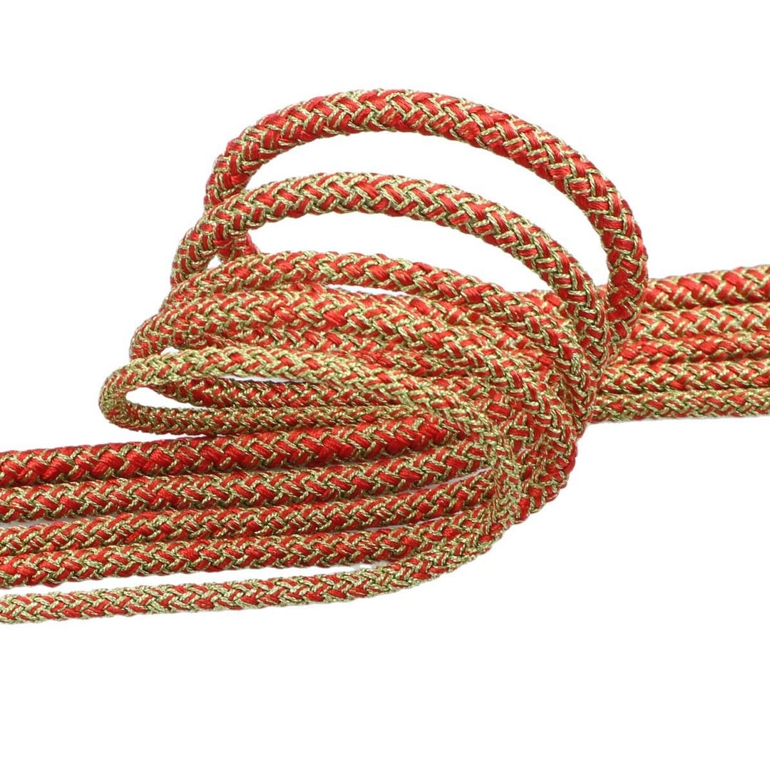 4-8mm 32 Spun Gold Thread Dragon Scale Cord For Bracelet DIY