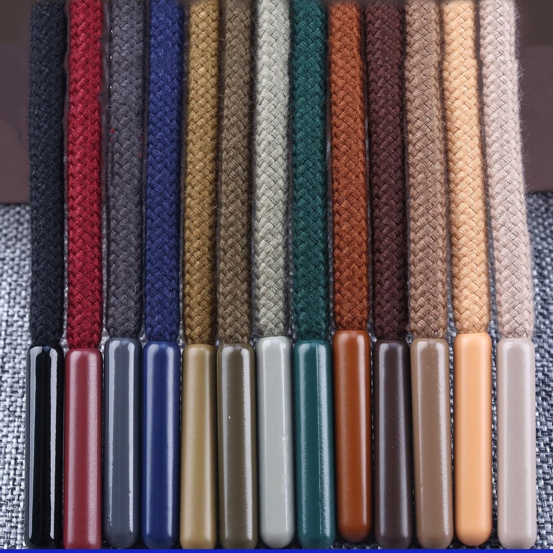 5mm Solid Round Drawstring With Metal Tips For Hoodie Sports Pants
