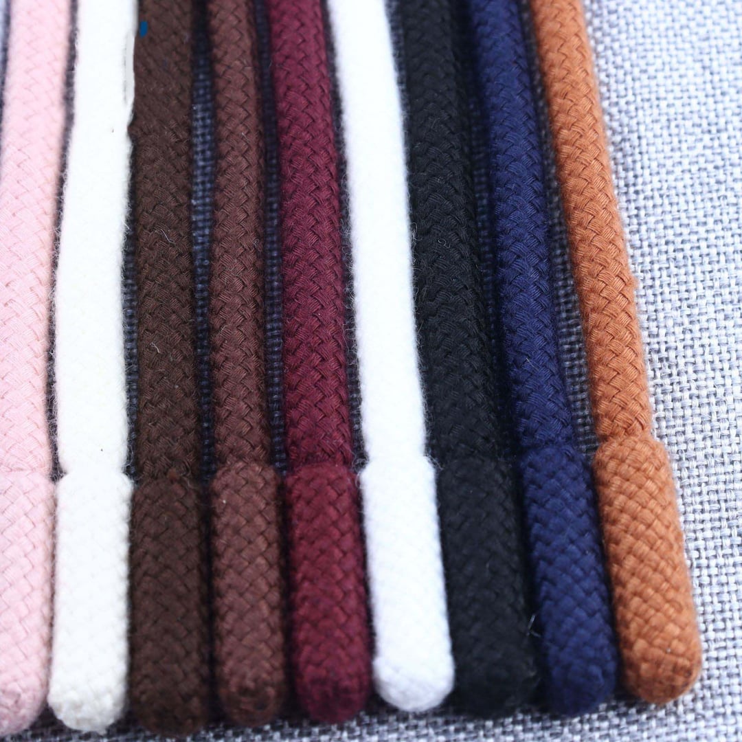 6mm Poly Cotton Round Drawstring For Hoodie Sports Pants