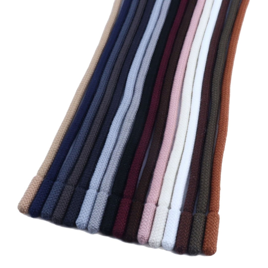 6mm Poly Cotton Round Drawstring For Hoodie Sports Pants