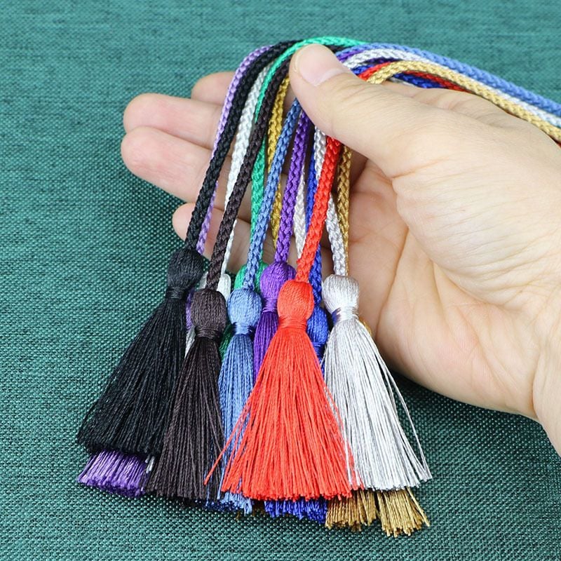 90cm Double Head Polyester Tassel For Curtain Decor