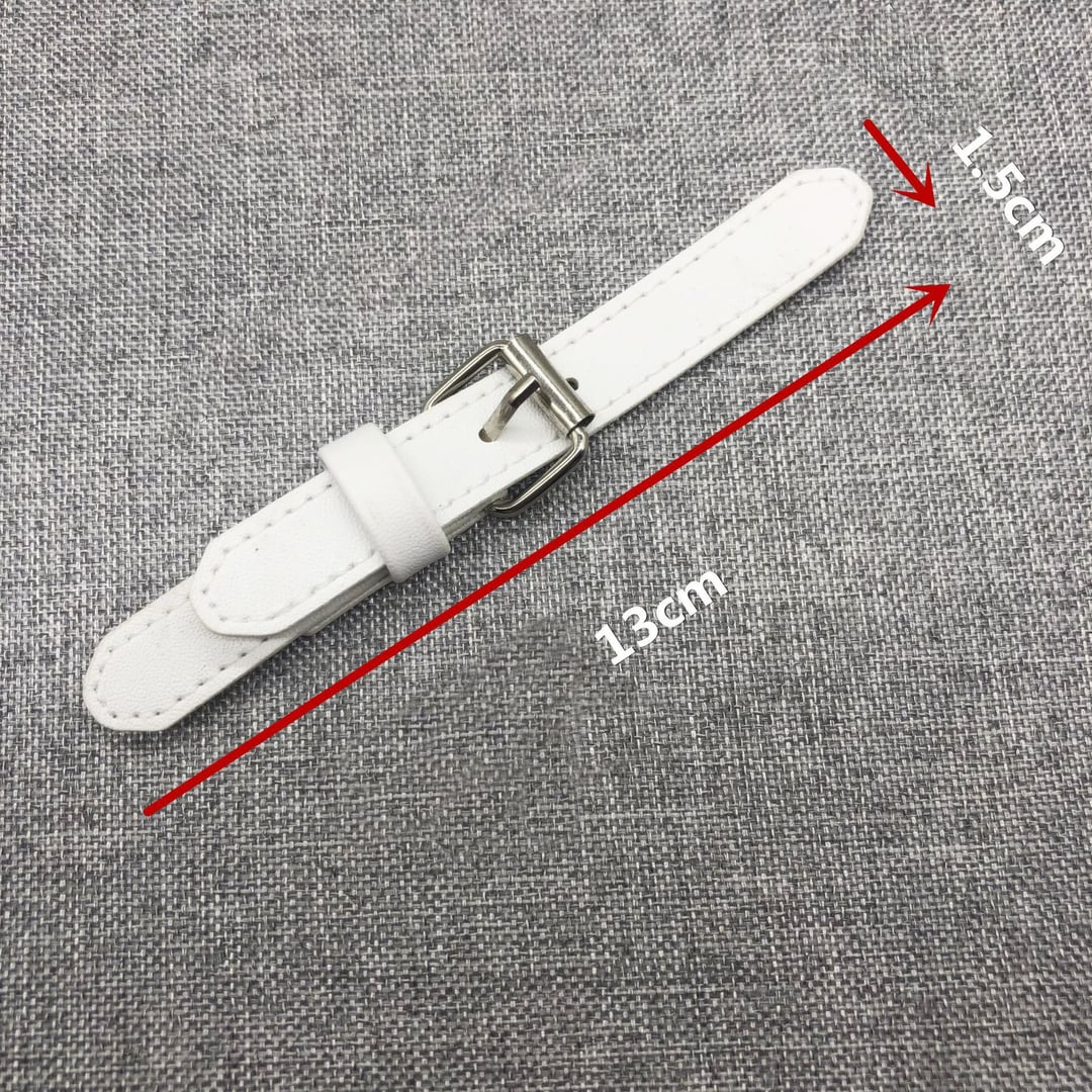 Alloy Leather Covered Metal Buckles for Wool Coat Belt Adjustment Decoration
