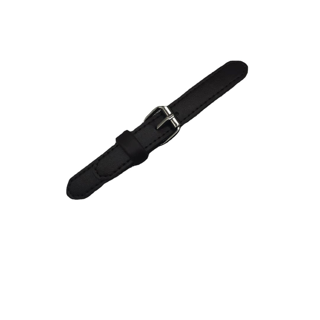 Alloy Leather Covered Metal Buckles for Wool Coat Belt Adjustment Decoration