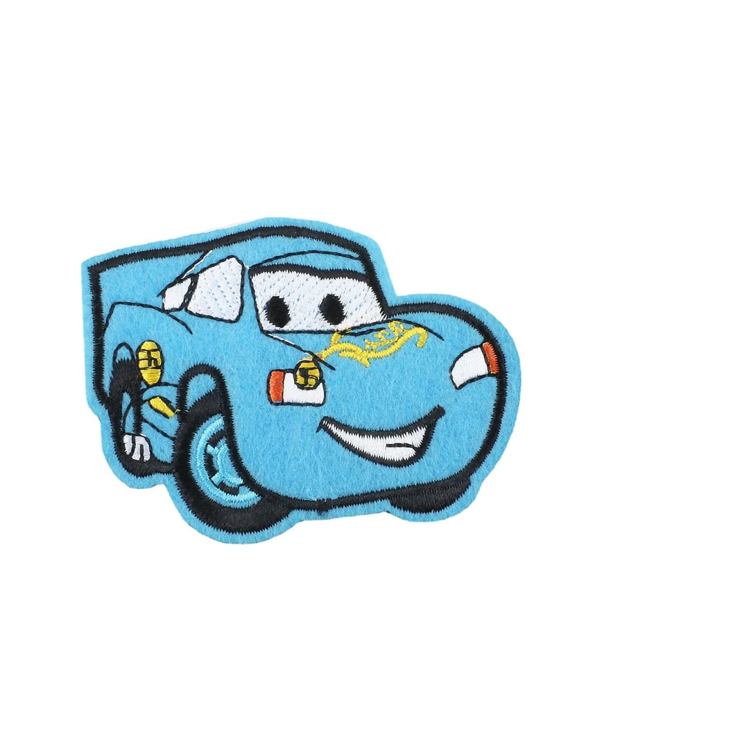 Cars Cartoon Anime Character Embroidery Iron On Sew On Patches for Clothes Decor