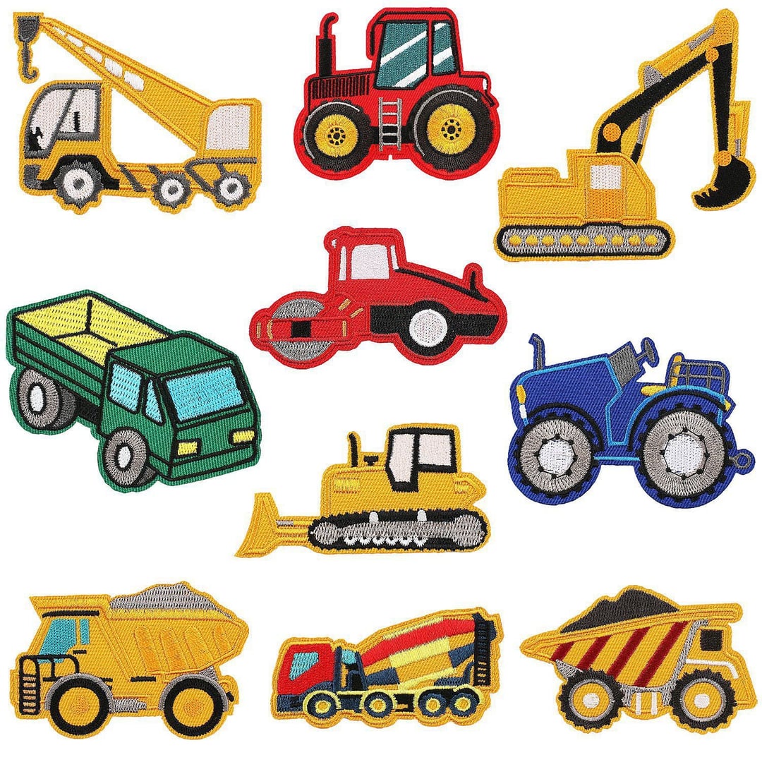 Cars Cartoon Anime Character Embroidery Iron On Sew On Patches for Clothes Decor