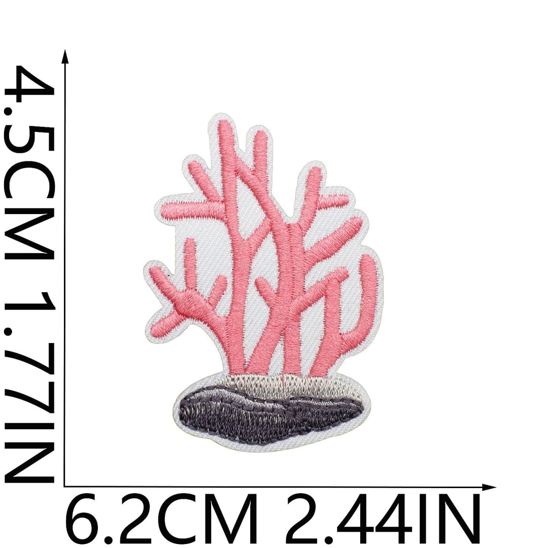 Cartoon Marine Animal Embroidery Iron On Patches For Clothes Wholesale 1