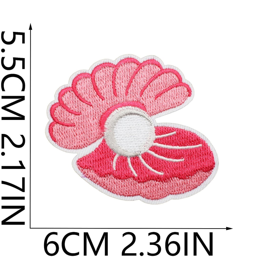 Cartoon Marine Animal Embroidery Iron On Patches For Clothes Wholesale 1