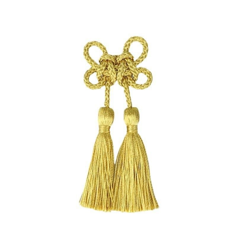 Chinese Knot Bow Tassel For Car Ornament Garment DIY
