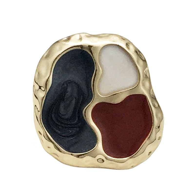 Chinese style colored enamel metal buttons