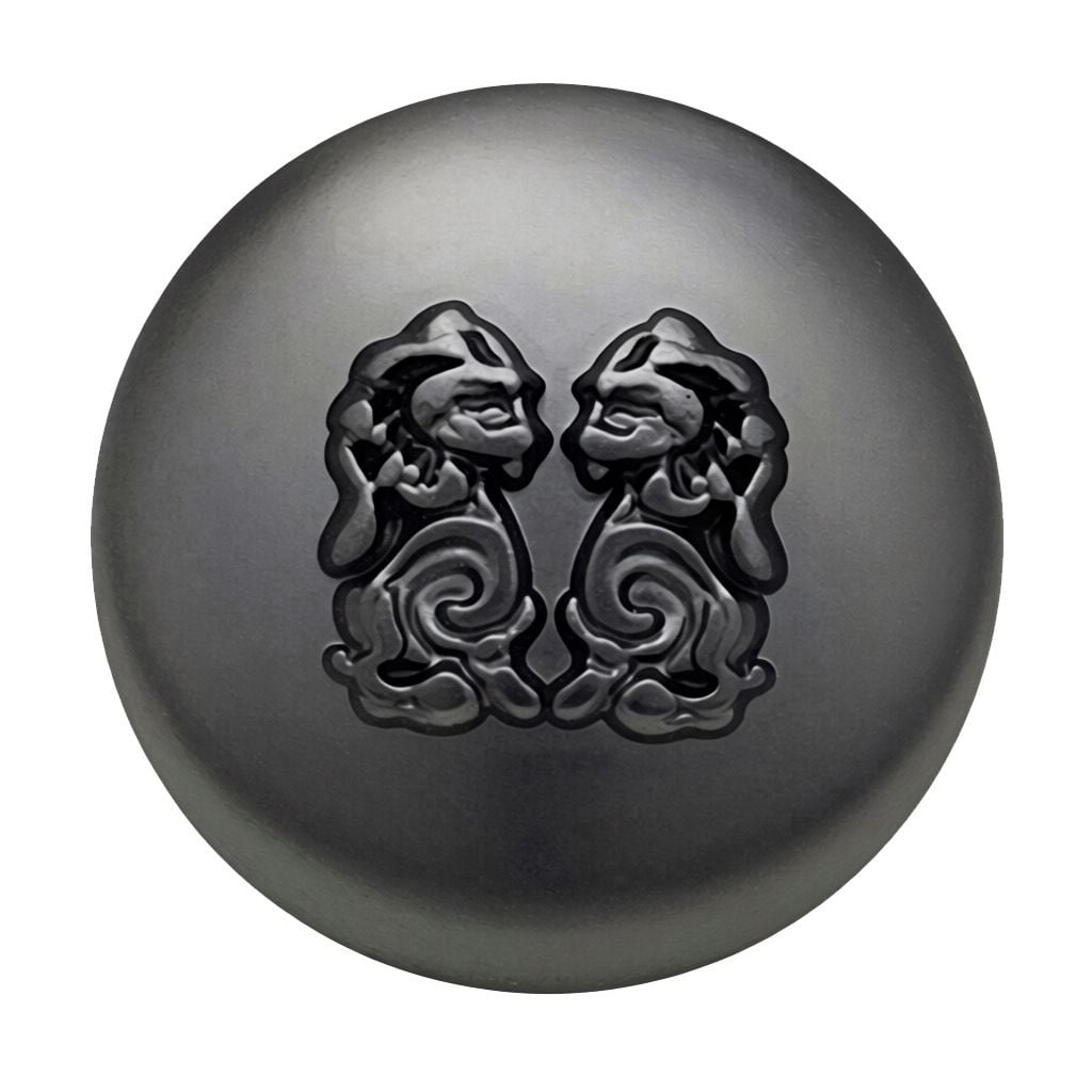 Classic Matte Double Lion Metal Buttons