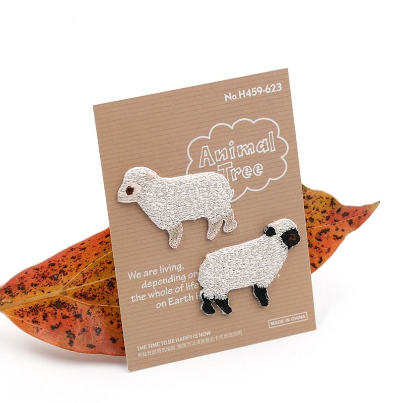 Cute Animal Mini Embroidered Patches for Clothing Repair and Decoration