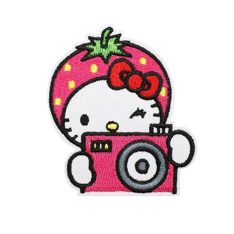 Cute Cartoon Cat Embroidery Iron On Patches For Clothes Decor
