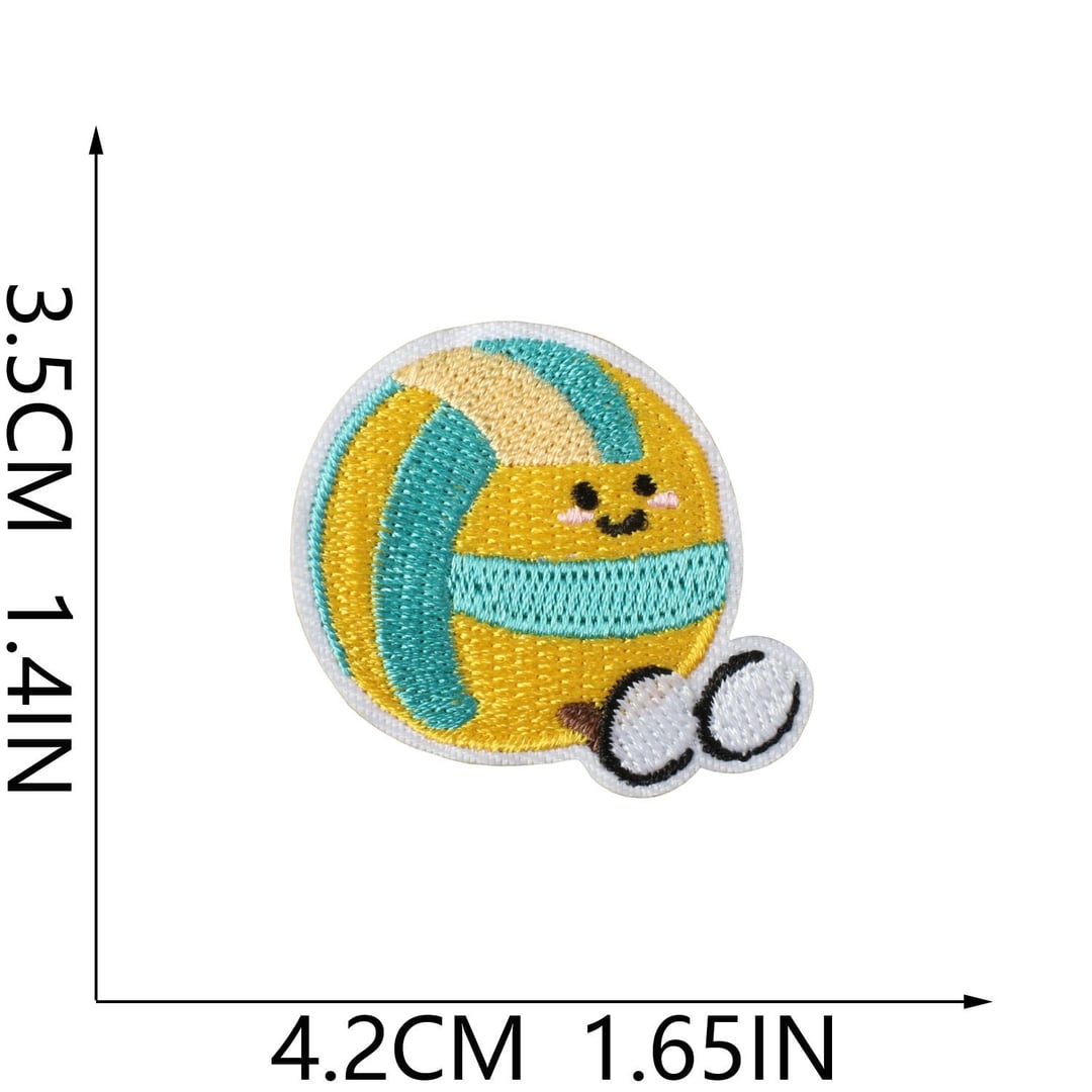 Cute Dog Embroidery Iron On Patches for Bags Decor