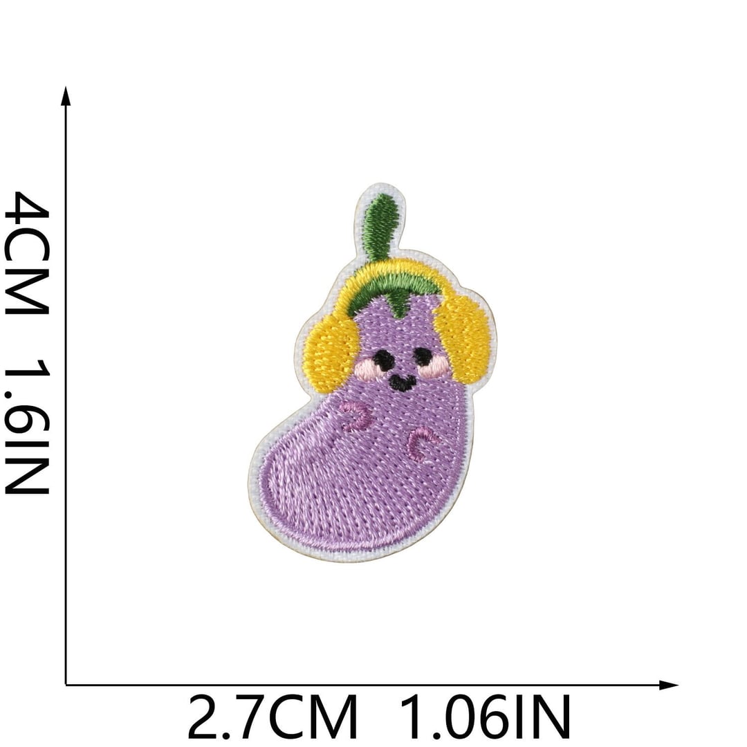 Cute Dog Embroidery Iron On Patches for Bags Decor