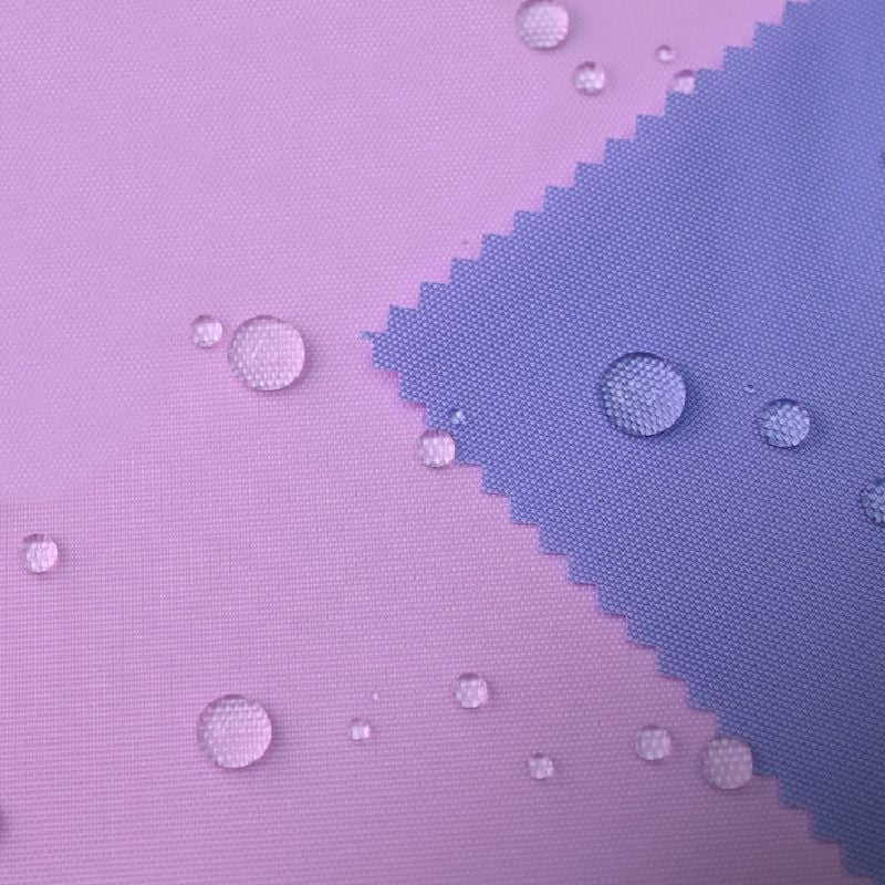 GRS Certified 400D Recycled Nylon PU Coated Waterproof Oxford Fabric