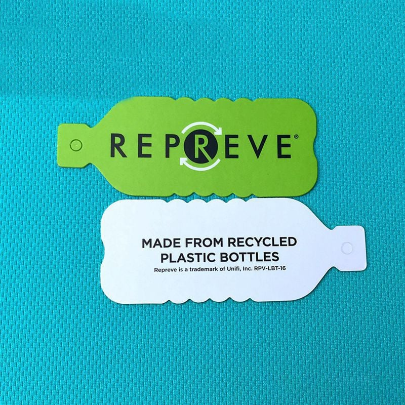 GRS Certified RPET Recycled Polyester Bird Eye Knit Fabric with TC Available