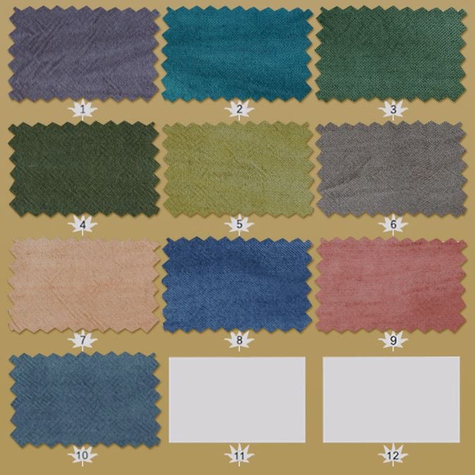 Gradient Textured Linen Fabric For Women's Spring Autumn Dresses Shirts Quick Dry