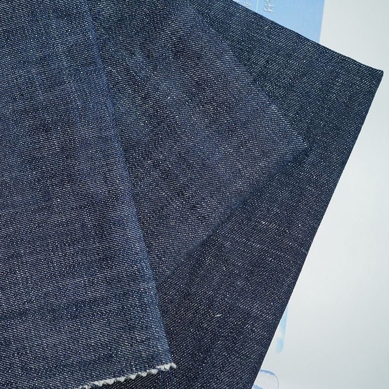 Hemp Organic Cotton Denim Fabric for women jeans jackets