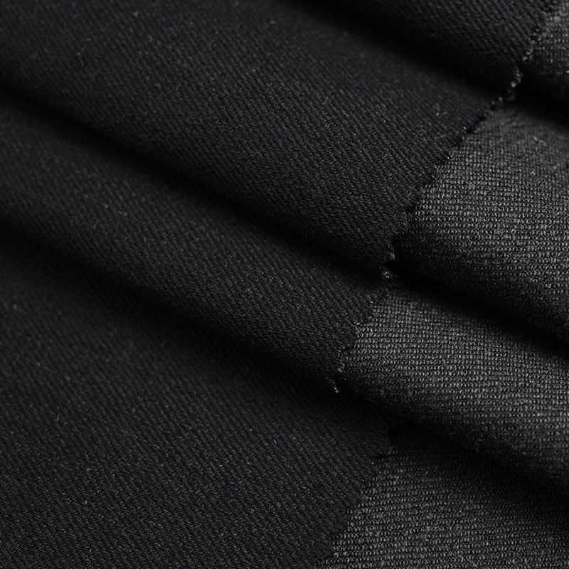 Hemp Organic Cotton Stretch Denim Fabric for jackets pants autumn winter