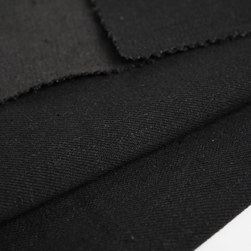 Hemp Organic Cotton Stretch Denim Fabric for jackets pants autumn winter