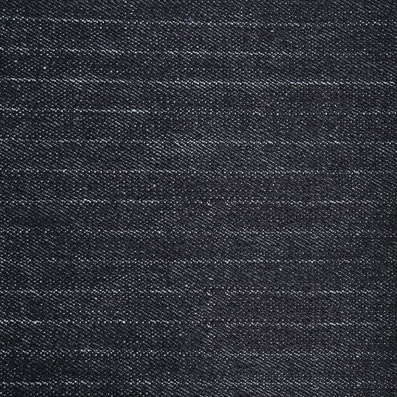 Hemp Organic Cotton Stretch Striped Denim Fabric for jeans skirts all seasons