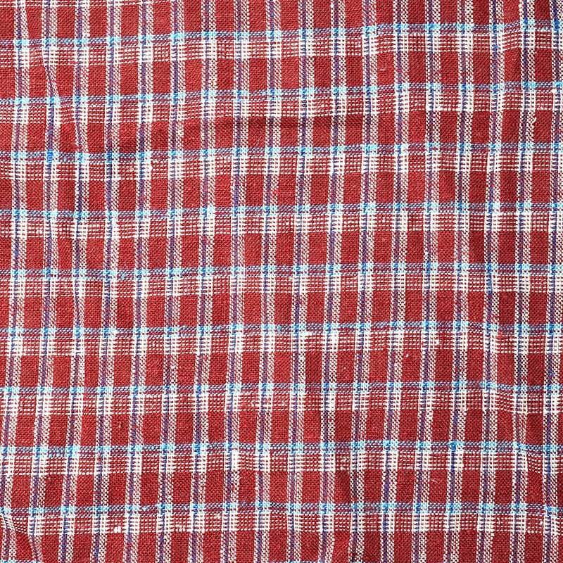 Hemp Organic Cotton Woven Plaid Fabric for shirts