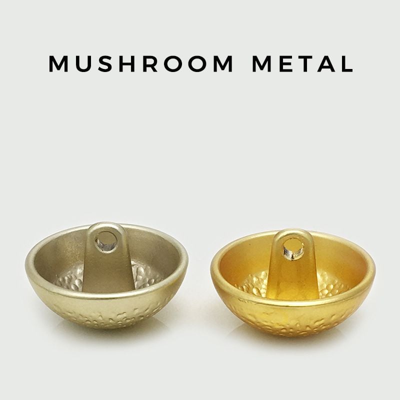 High-grade Round Spherical Mushroom Metal Buttons